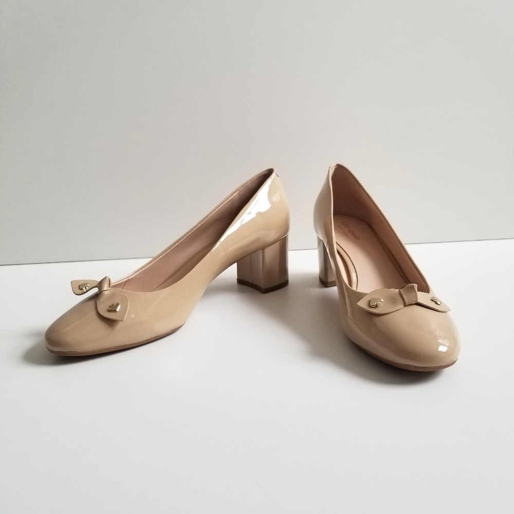 Kate Spade Benice Patent Block Heels